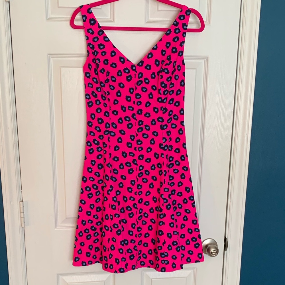 EUC Lilly Pulitzer Leopard Dress